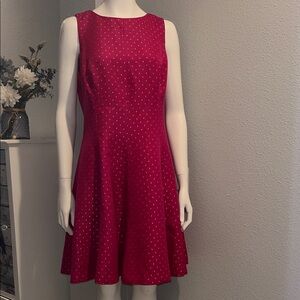 Elegant pink Sleeveless Dress made by American living size 12 flattering design